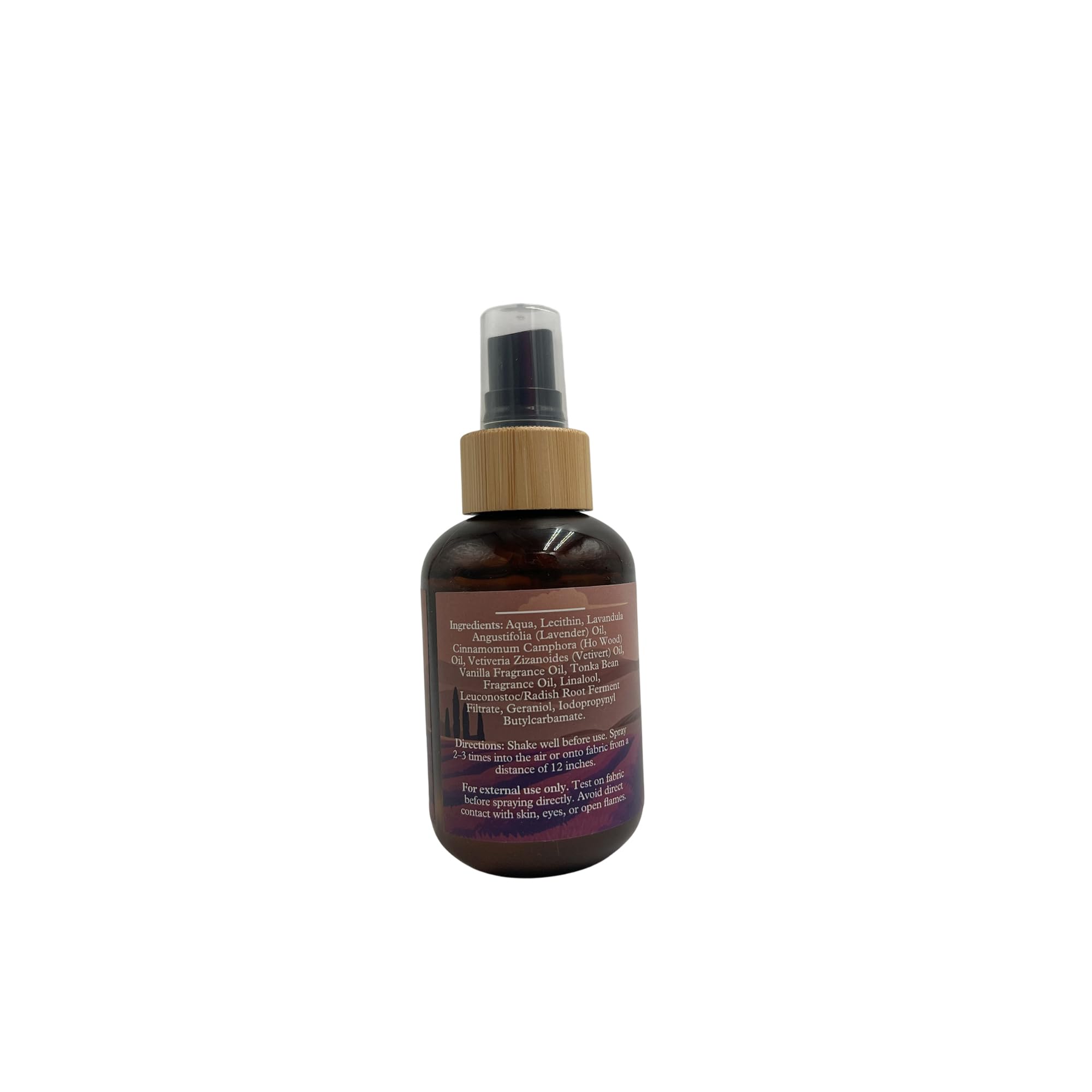 Purple Canyon Vanilla & Lavender with Tonka Room Spray — 4 oz Natural Linen & Room Freshener — Soothing Floral & Sweet Aroma — Spa-Like Relaxation — Premium Natural Fragrance Oils