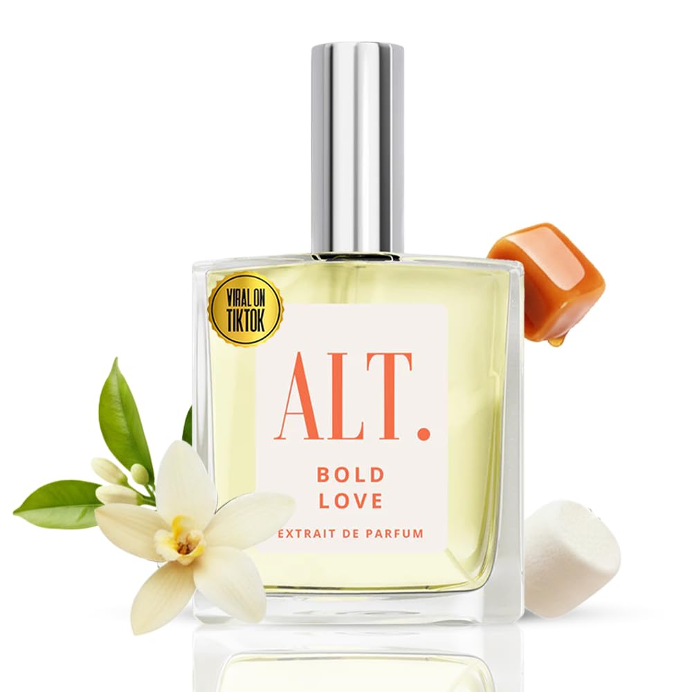 ALT. FRAGRANCES Bold Love - Inspired by Love Dont be Shy Perfume for Women, Extrait de Parfum, Long Lasting Fragrance, Warm Marshmallow Vanilla Scent, 60ml
