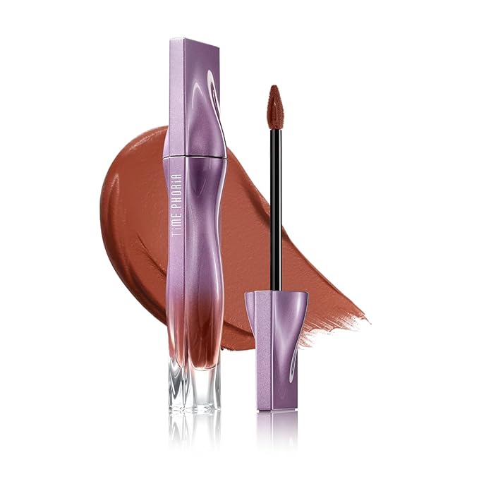 TIMEPHORIA Nebula Velvet Lip Cream, Soft Blur Matte Lip Tint 07 Milky Way