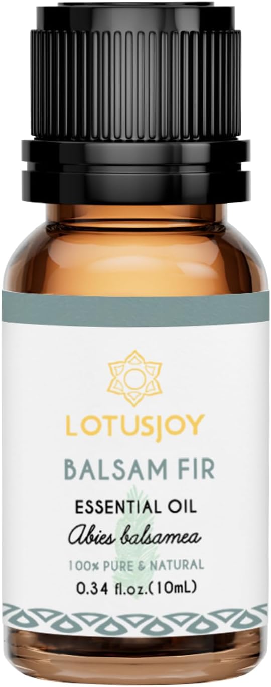 LOTUSJOY Balsam Fir Essential Oil, for Diffuser, Massage, Skin, 0.34 Fl Oz