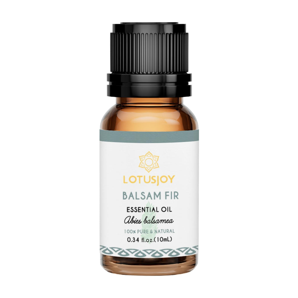 LOTUSJOY Balsam Fir Essential Oil, for Diffuser, Massage, Skin, 0.34 Fl Oz