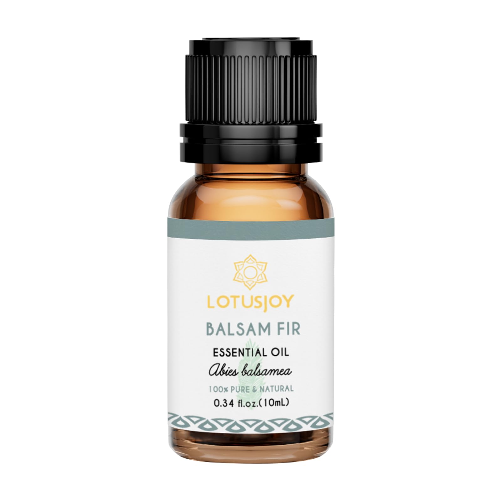 LOTUSJOY Balsam Fir Essential Oil, for Diffuser, Massage, Skin, 0.34 Fl Oz