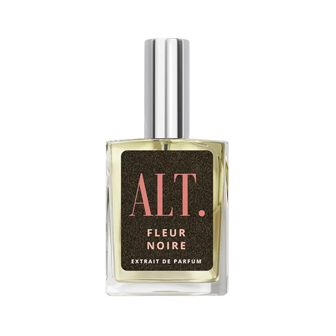 ALT. FRAGRANCES Fleur Noire - Inspired by Blk Opiu.m Perfume for Women, Extrait de Parfum, Long Lasting Fragrance with Coffee, Jasmine & Vanilla Notes, 100ml