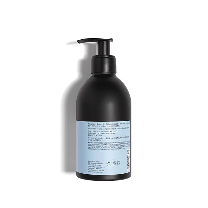 Blue Lagoon Skin Science - Shower Gel - Revitalizing Body Wash - Bioactive Blue Lagoon Seawater - Lightweight Gel Texture - Soft Ethereal Fragrance - Responsibly Sourced Ingredients - 300ML