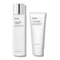 ROVECTIN 2-Step Hydrating & Calming Set – Aqua Hyaluronic Essence & Calming Lotus Cream with Niacinamide, Deep Moisturizing, Plumping, and Soothing Daily Routine, Vegan Korean Skincare Set