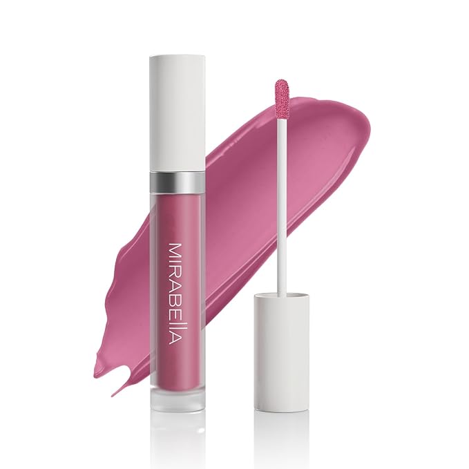 Mirabella - Luxe Advanced Formula Matte Lip Gloss, Long-Wear Lip Gloss That Won’t Dry or Crack Lips, No Smudging or Feathering