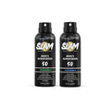 SLAM WoodsMan & BeachMan Bundle - Men's Scented Sunscreen, Sunblock, Sunscreen Spray, Water Resistant, Paraben Free, Broad Spectrum UVA/UVB Sunscreen SPF 30, Sun Protection Factor 30