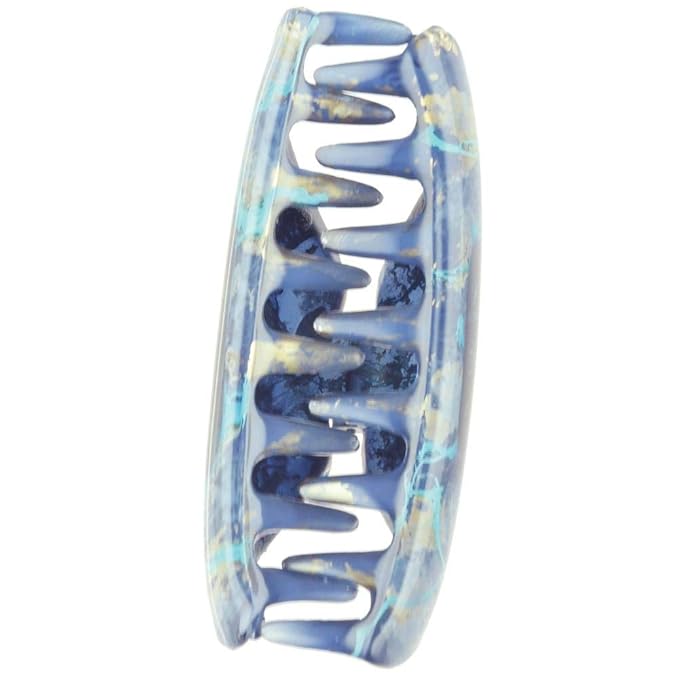 Camila Paris CP2712 French Hair Clips for Women, 3.75" Large Claw Clip Strong Hold All Day, No Damage No Slip Claw Clips for Thick Curly Wavy Fine Straight Hair, Jaw Clip Made in France