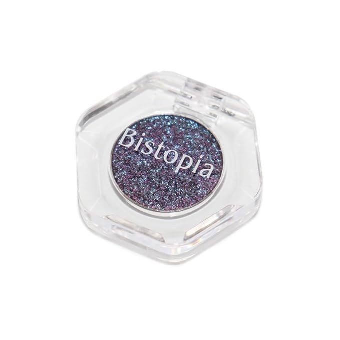 Bistopia Holographic Glitter Single Eyeshadow, Pearlescent Shimmer Metallic Cream Powder Eye Makeup, Blendable Long Lasting Waterproof, Multi-Use Face Highlighter, 2g. (Phoenix Rising)