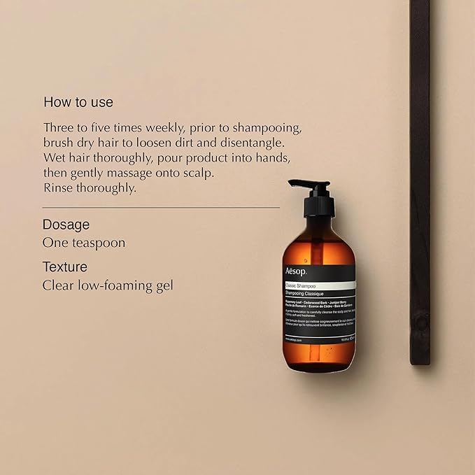 Aesop Resurrection Hand Wash & Balm Set | Citrus & Woody Duo to Cleanse and Moisturize Hands | 16.9 oz / 500 mL (Set of 2) + Eleos Nourishing Body Cleanser Sample