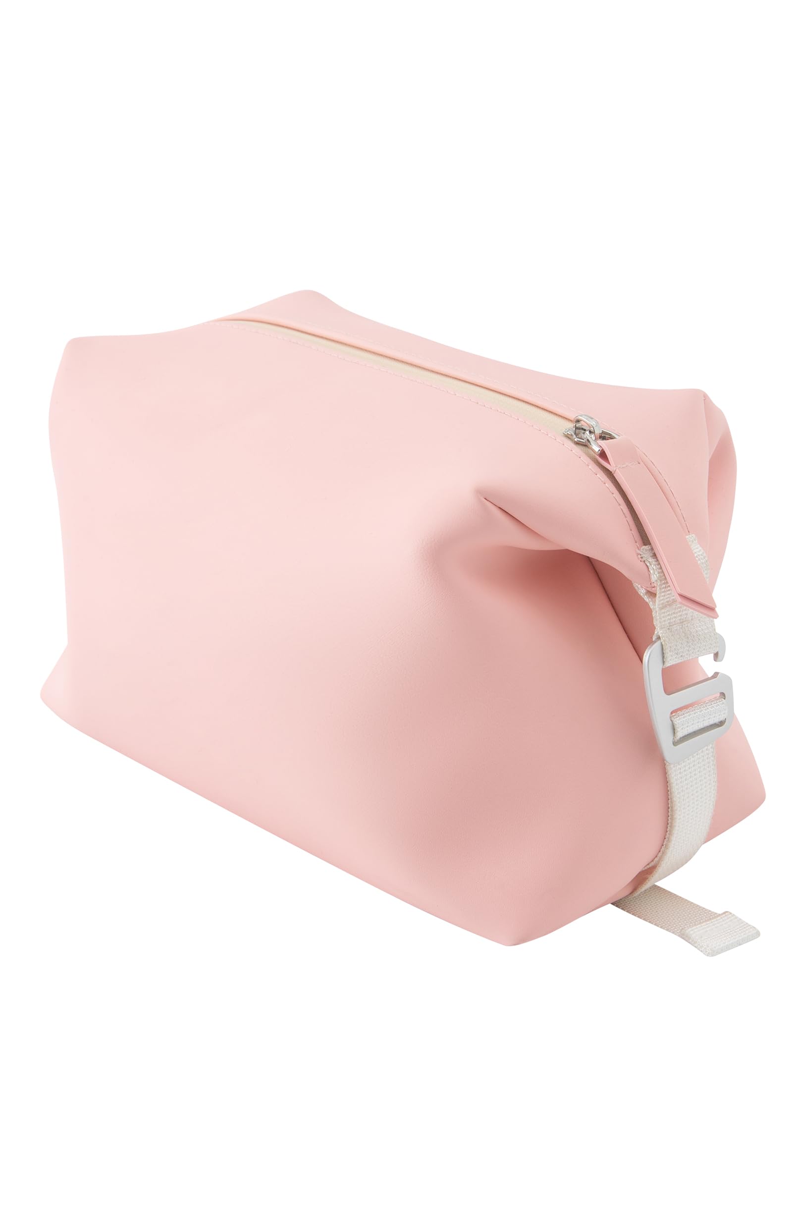 Onbagway 6"x9.84" 4.5L Silicone Toiletry Bag, Pink