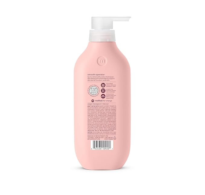 method Body Lotion, Pure Peace, 24hr Moisture, 14 fl oz