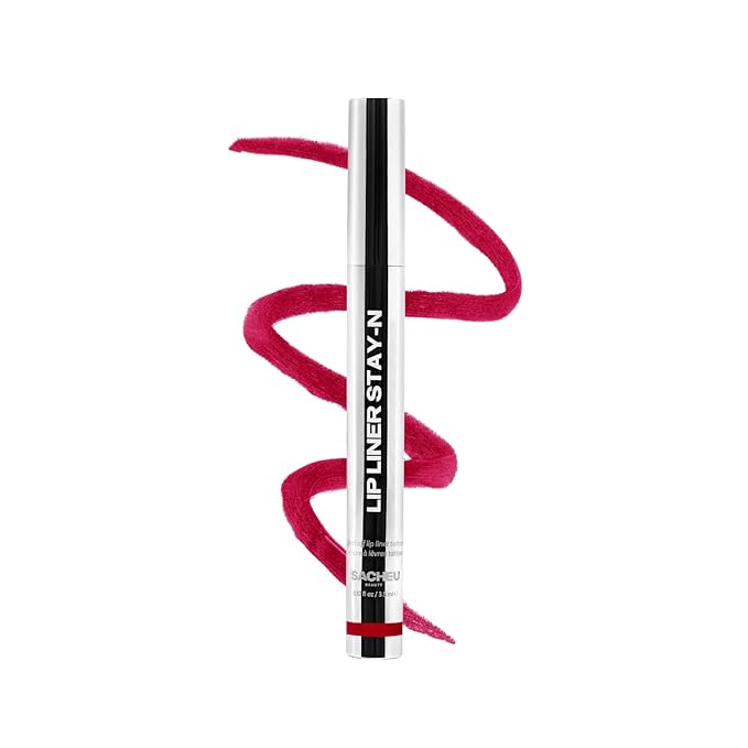 Sacheu Lip Liner STAY-N Peel Off Lip Stain, Longwear, getREDy