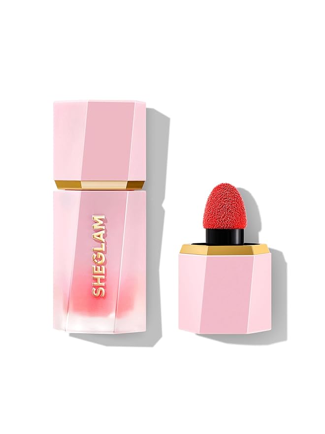 SHEGLAM Color Bloom Liquid Blush-Candy Apple
