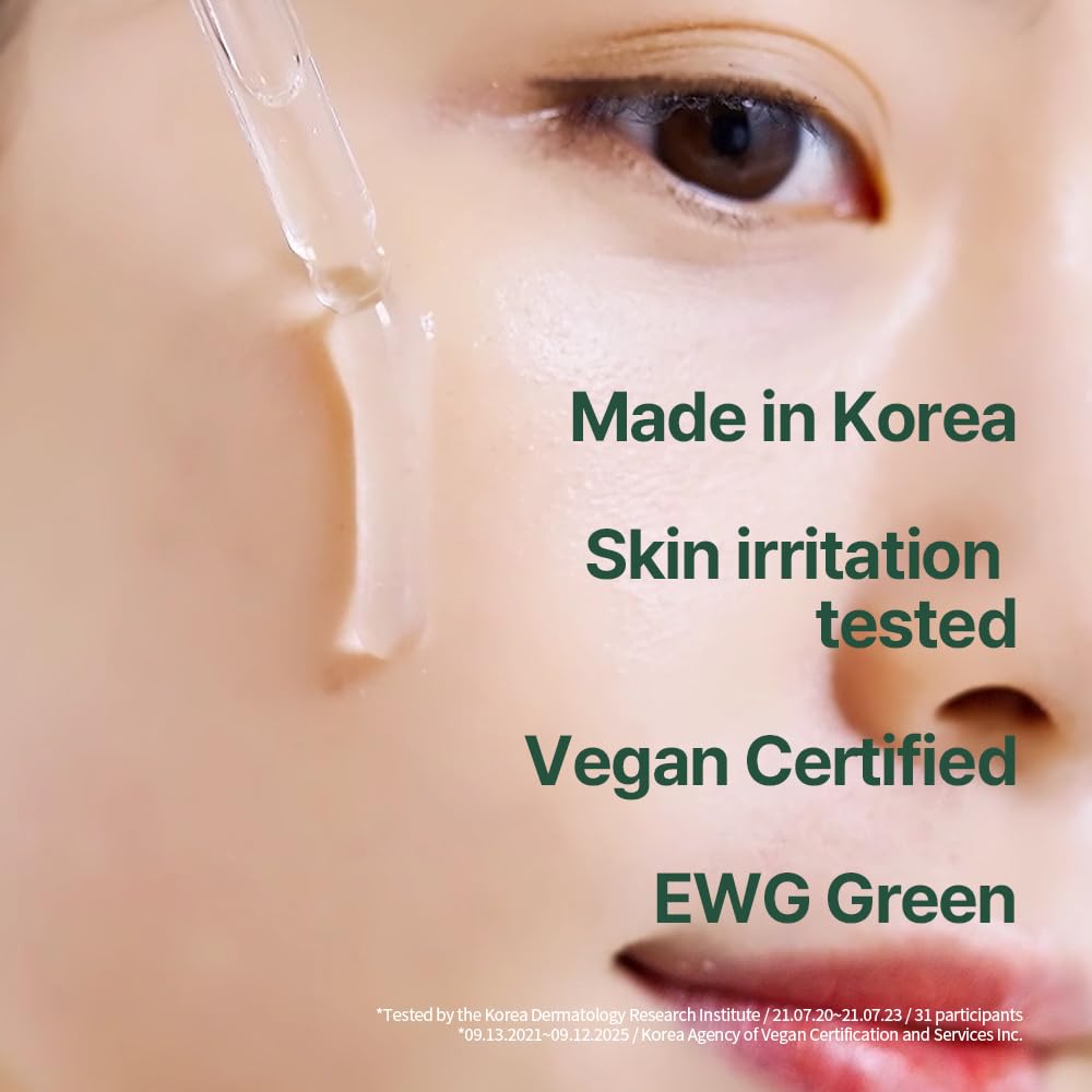 Pyunkang Yul Calming Moisture Serum for Strong Daily Moisturizing Power, Skin Revival & Soothing Care with Centella Asiatica, Tea Tree, 5 Hyaluronic Acids, Ceramide |