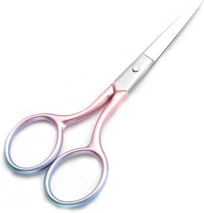 Motanar Multicolor Professional Grooming Scissors for Facial Hair Removal