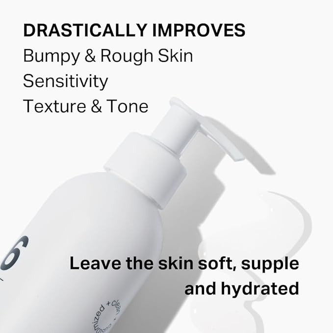 Y'OUR Aloe Vera Anti-Acne Body Wash | Gentle & Non-Drying Formula | Smooths Texture & Evens Tone | Clears Bacne & Breakouts for Women + Men, Paraben & Sulfate Free