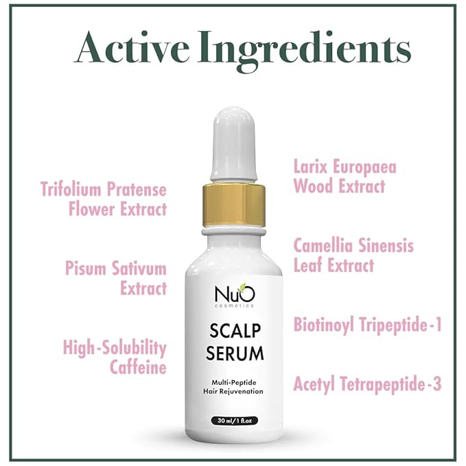 Dry Scalp Serum for Itchy, Flaky Scalp, Hydrating Scalp Treatment, 30ml