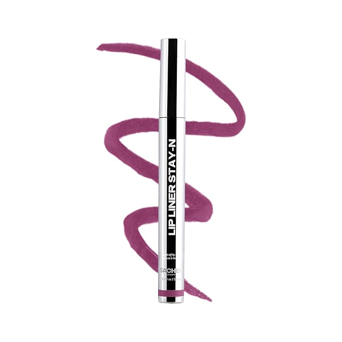 Sacheu Lip Liner STAY-N Peel Off Lip Stain, Longwear, PLUMped