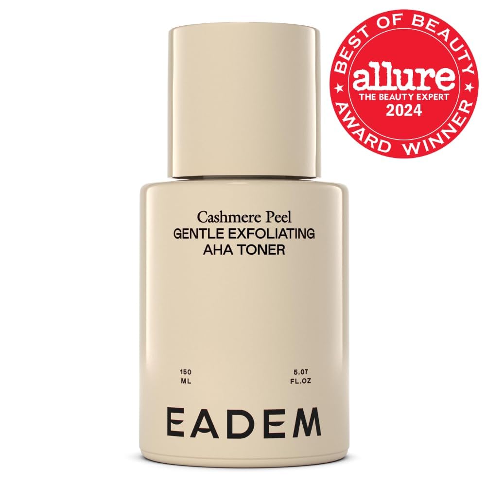 EADEM Milky Rice Exfoliating Toner, AHA & PHA Face Exfoliant Pore Minimizer