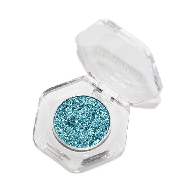 Bistopia Holographic Glitter Single Eyeshadow, Pearlescent Shimmer Metallic Cream Powder Eye Makeup, Blendable Long Lasting Waterproof, Multi-Use Face Highlighter, 2g (Stellar)