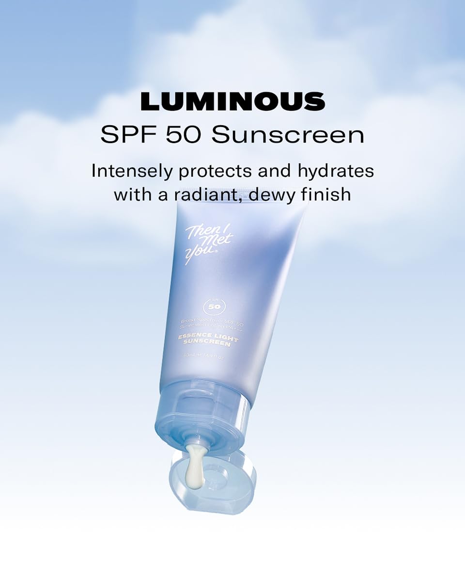 Then I Met You Essence Light Sunscreen SPF 50, Korean Skin Care