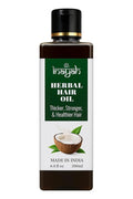 Inayah Ayurvedic Oil | With Coconut Oil, Bhringraj, Amla, Hibiscus & 30+ Natural Herbs | Supports Hair Growth | For Hair Fall Concerns | Postpartum Hair Care | 200ml