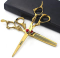 Professional Japanese Hair Scissors With Scissors Bag Gift(6-Inch 2pc-A)