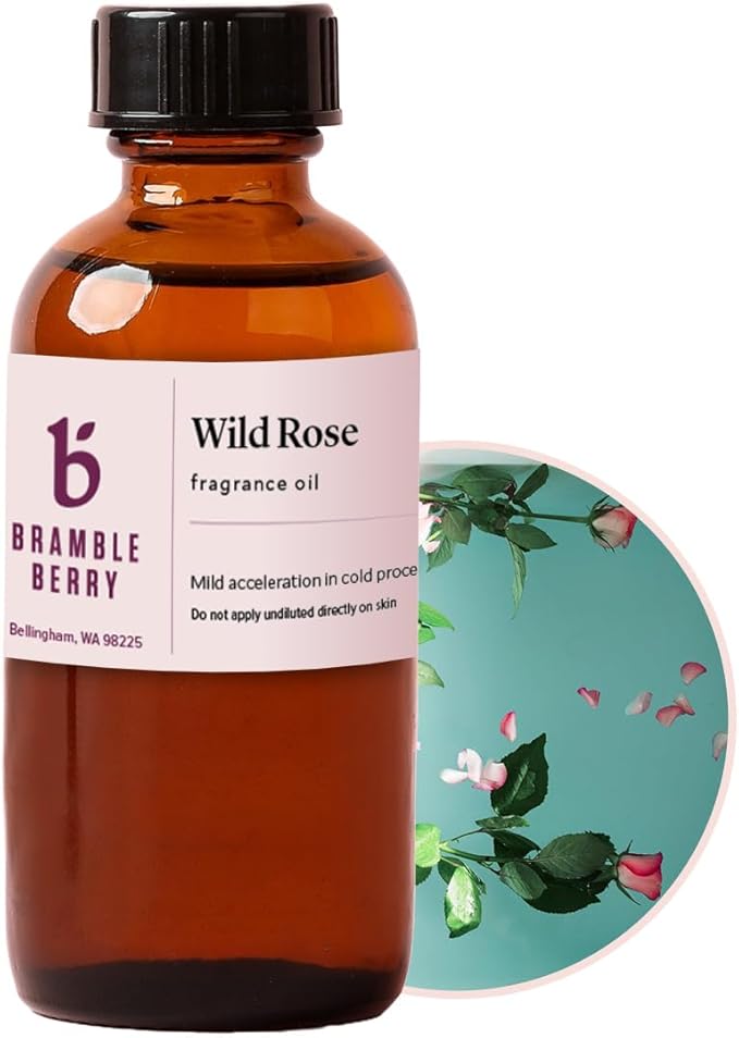 Brambleberry Wild Rose Fragrance Oil | Rose for Soap, Candles & Lotion