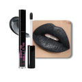 CAKAILA Gray Black Metallic Lipstick for Women,Glitter Sparkling Liquid Lipstick,Long Lasting Waterproof Lightweight Comfortable Non-Drying Bold Dark Lip Gloss for Gothic Stage Makeup,Vegan