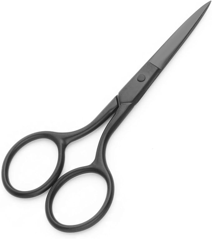 Motanar Multicolor Professional Grooming Scissors for Facial Hair Removal
