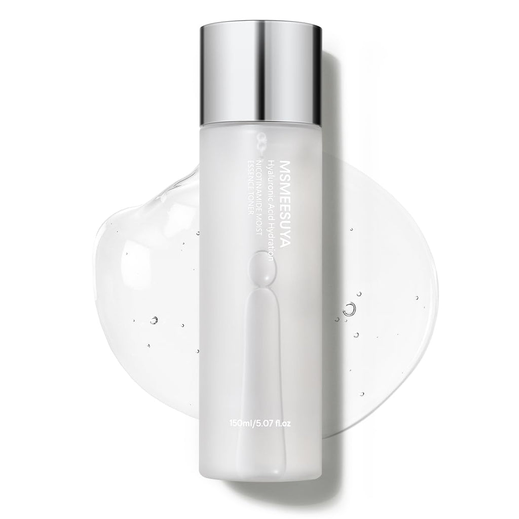 MSMEESUYA Niacinamide Moist Essence Toner, with Niacinamide, A Fresh and Delicate Feel, Moisturizing, Alcohol-Free, Suitable for All Skin Types, 150ml/5.07 fl oz