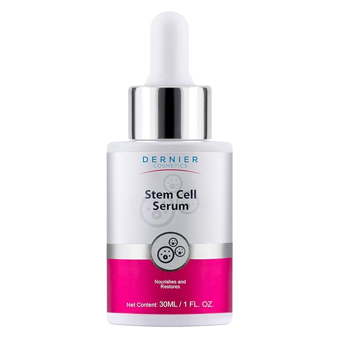 Dernier Stem Cell Face Serum, 3% Stem Cells, Hyaluronic Acid Firming