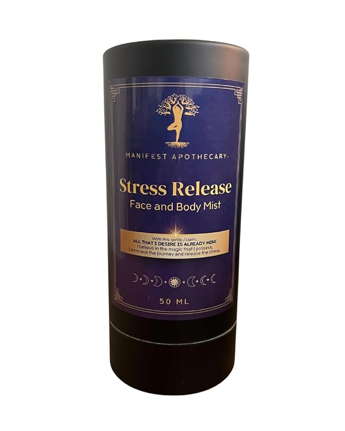 Manifest Apothecary Stress Release Face and Body Mist- Full Size, 50ML