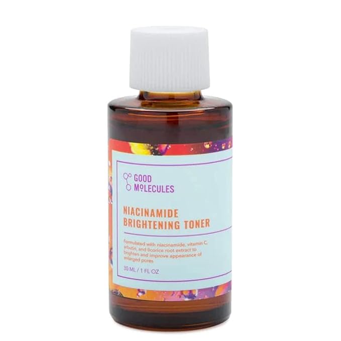 Good Molecules Niacinamide Brightening Toner, Travel Size, 1 fl oz
