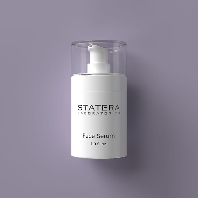 STATERA Laboratories Face Serum 1.0 fl. oz | Helps Improve Skin Tone & Hydration, Enhances Firmness & Elasticity, Reduces Wrinkles and Supports Skin Longevity | Contains Hyaluronic Acid