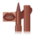 Reddish Brown Lip Liner,LongLasting Matte Lipstick,LipPencil for Line&Fill