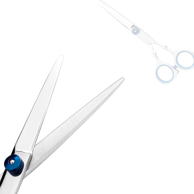 Professional Home Hair Cutting Kit Home Haircutting Scissors Barber Salon Home Thinning Shears Kit with Comb and Case for Men Women