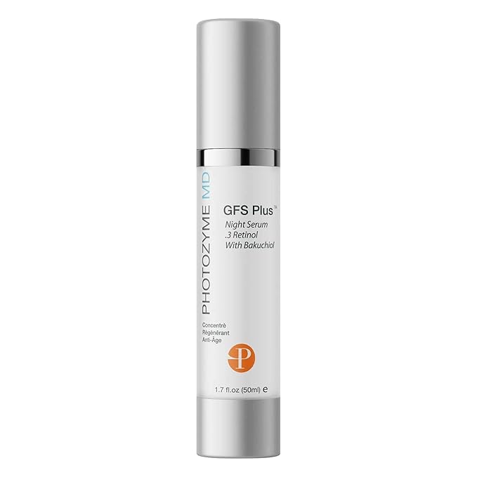 Photozyme GFS Plus Face Night Serum - 0.3% Retinol w/Bakuchiol, 1.7 Fl Oz