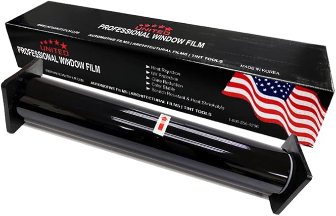 United Professional Window Film – Centurion 2Ply High Performance Carbon Film Superior UV Protection (15%, 20" (20 Inches x 100 Feet))