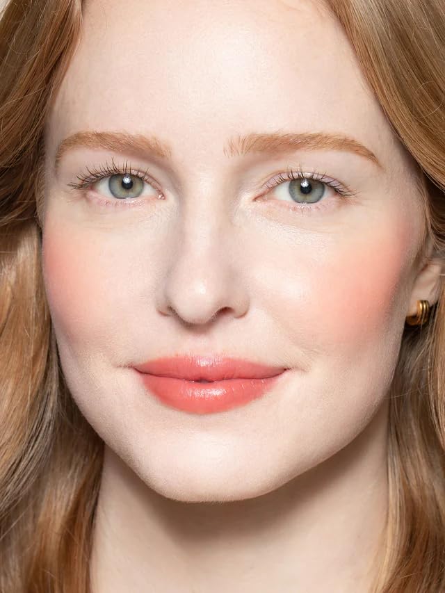 ILIA - Multi-Stick Cheek + Lip Color | Buildable + Blendable | Multi-Use Cream Blush | Nourishing Skincare Ingredients | Clean, Cruelty-Free (Dear Ruby | Poppy red)