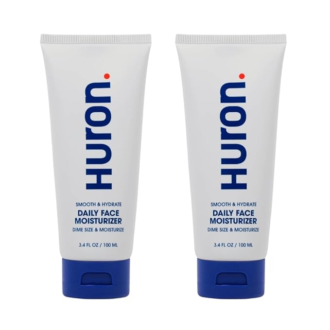 Huron Face Moisturizer: Hydrating Niacinamide & Pentavitin 2-pack (3.4 oz)