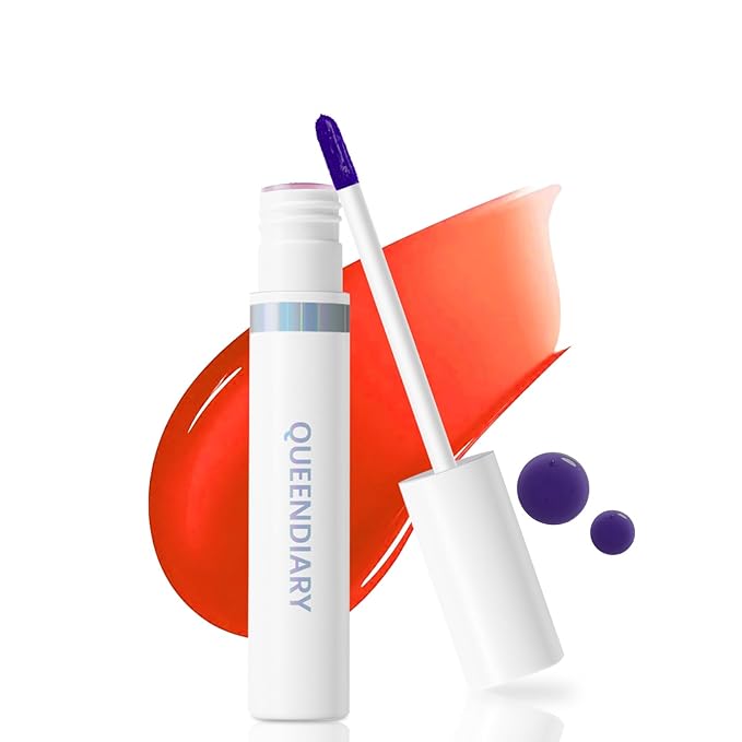 QueenDiary Lip Stain Peel Off Lip Gloss All Day Long Lasting Waterproof And Transferproof Lip Tint - Matte Finish Peel Off Lip Liner