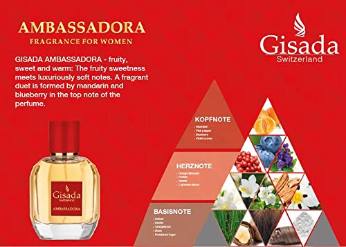 Ambassadora by Gisada for Women - 3.4 oz EDP Spray