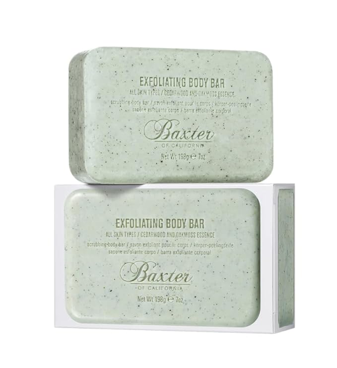 Baxter of California Exfoliating Body Bar Soap, 7 oz