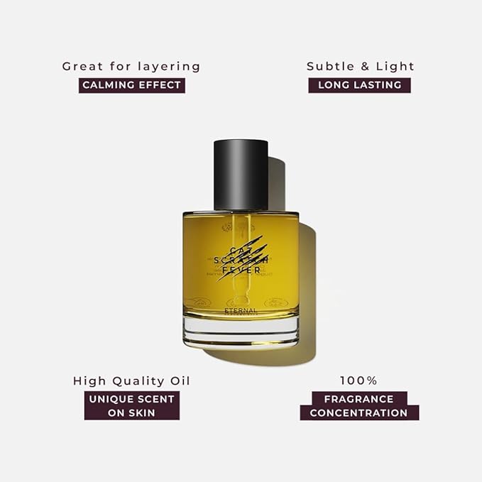 Eternal perfume oils Cat Scratch Fever Perfumes for women Alcohol Free Womens Perfume Long Lasting Eau De Parfum Concentrated Perfume 1.69 FL Oz with 1 FL Oz Pack of 2