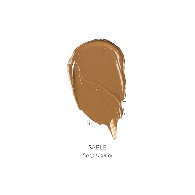 OFIR Perfected Weightless Concealer | Porous Coverage Blends for Smooth Finish | Covers Dark Circles Vegan Concealer | Botanical Formula Soothes Redness & Dullness |Sable - Deep Neutral 0.27 OZ