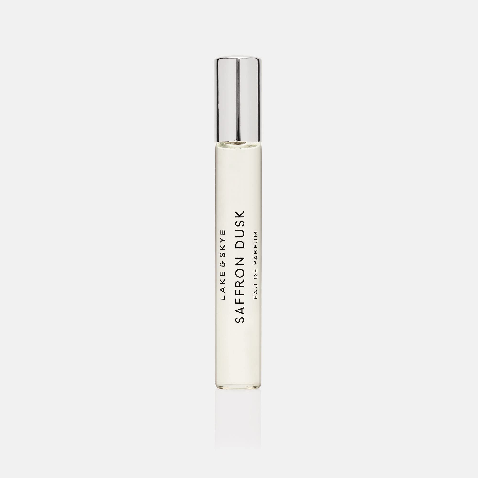 Lake & Skye Saffron Dusk Eau de Parfum Purse Spray, Long-Lasting Fragrance - 0.5 fl oz (15 ml) - Floral, Woody, Musky Scent