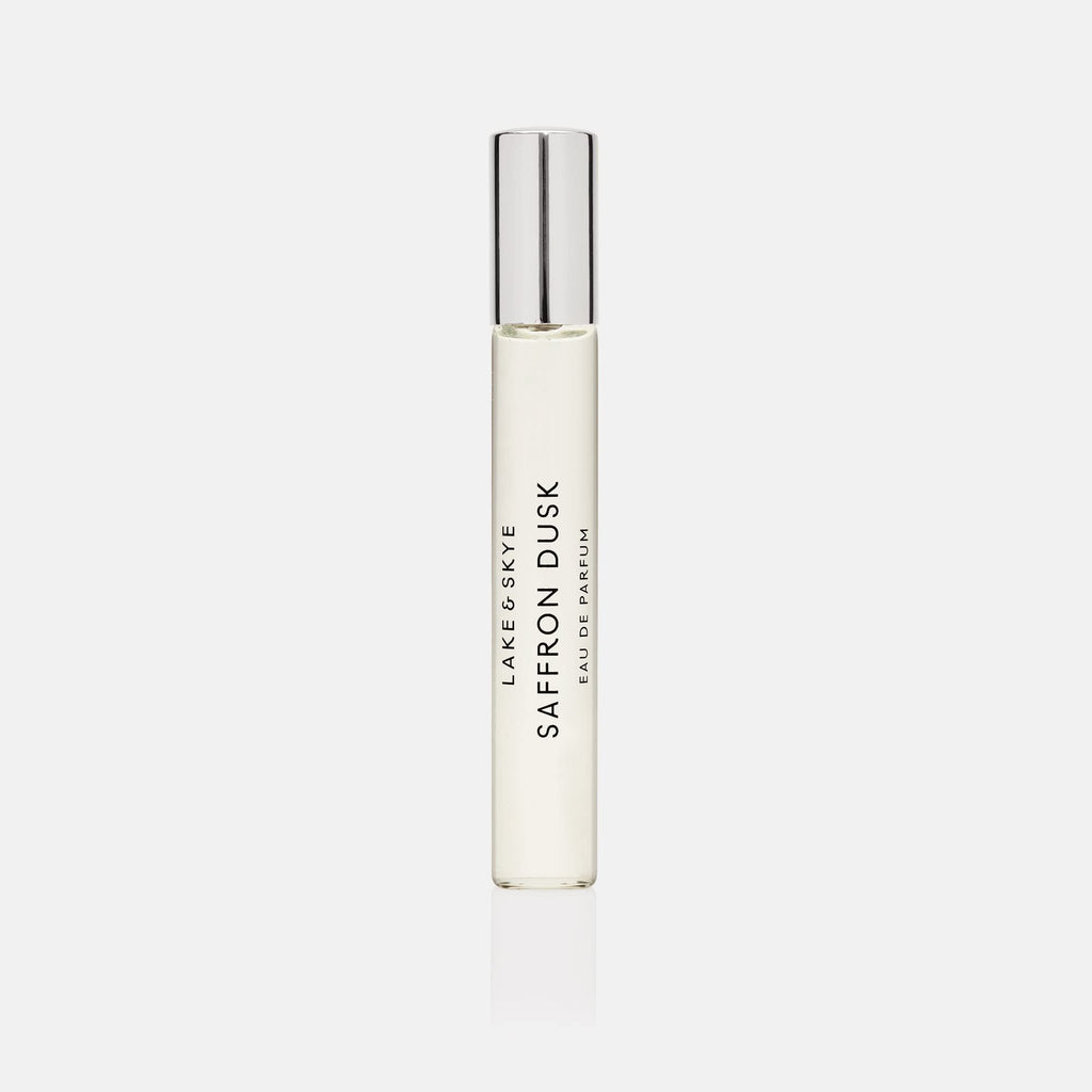 Lake & Skye Saffron Dusk Eau de Parfum Purse Spray, Long-Lasting Fragrance - 0.5 fl oz (15 ml) - Floral, Woody, Musky Scent