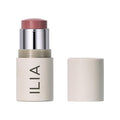 ILIA - Multi-Stick Cheek + Lip Color | Buildable + Blendable | Multi-Use Cream Blush | Nourishing Skincare Ingredients | Clean, Cruelty-Free (At Last | Mauve rose)